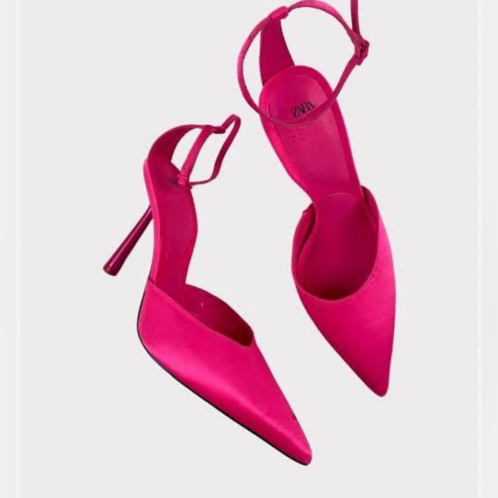 ZARA NEON HIGH HEELS